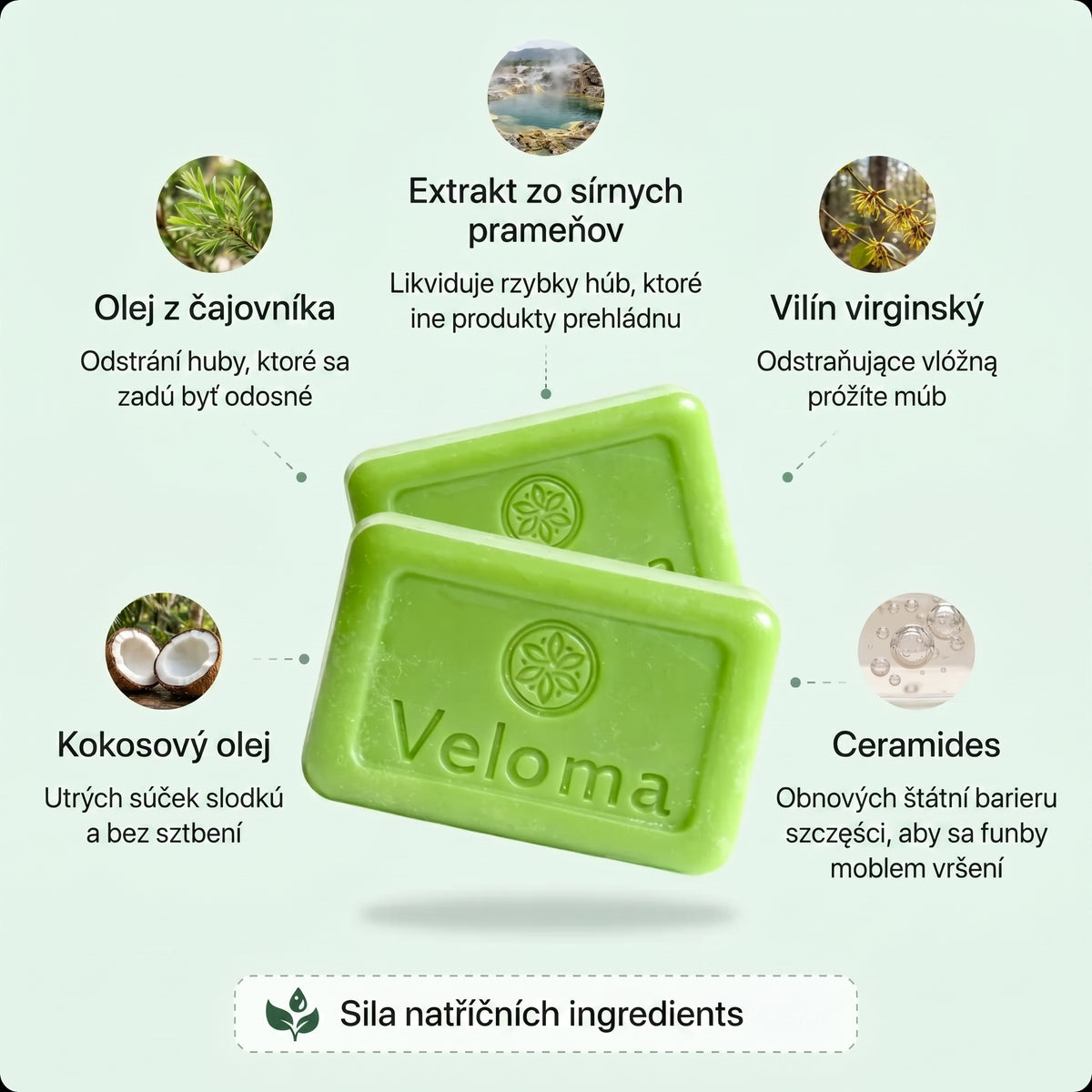 Veloma Antifungálne Mydlo