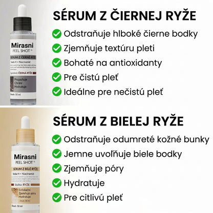 Sérum s ryžovým peelingom pre žiarivú pleť